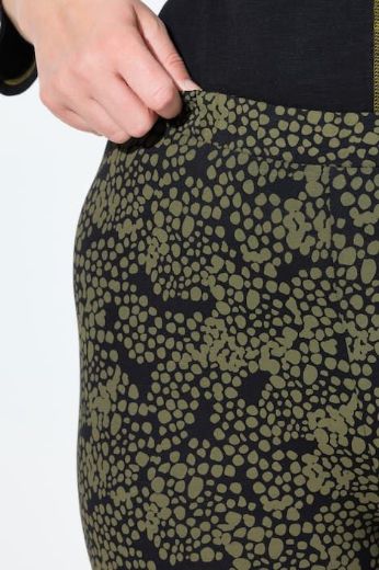 Plus size veliki brojevi Tajice povišenog struka za punije