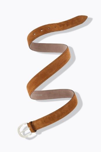 Plus size veliki brojevi Remen od brušene kože za punije