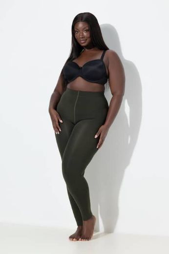 Plus size veliki brojevi Tajice s termo podstavom za punije