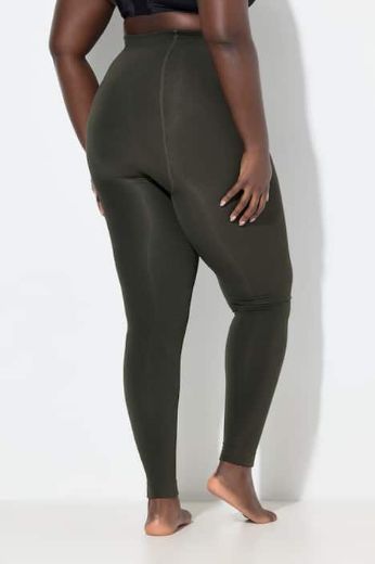 Plus size veliki brojevi Tajice s termo podstavom za punije