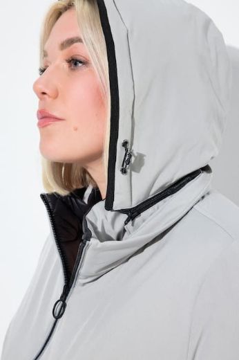 Plus size veliki brojevi Jakna nosiva na dvije strane za punije