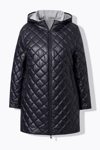 Plus size veliki brojevi Jakna nosiva na dvije strane za punije