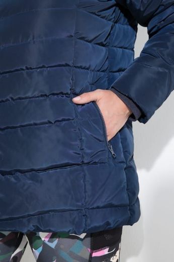 Plus size veliki brojevi Jakna štepana za punije