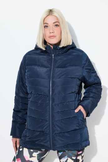 Plus size veliki brojevi Jakna štepana za punije