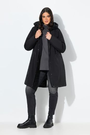 Plus size veliki brojevi Jakna funkcionalna s kapuljačom za punije