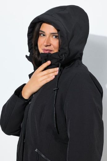 Plus size veliki brojevi Jakna funkcionalna s kapuljačom za punije