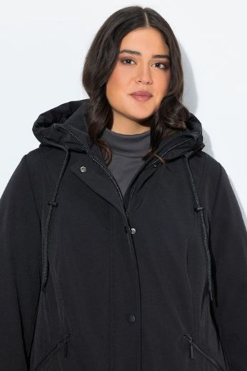 Plus size veliki brojevi Jakna funkcionalna s kapuljačom za punije