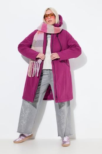 Plus size veliki brojevi Jakna funkcionalna s kapuljačom za punije