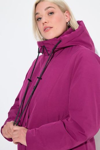 Plus size veliki brojevi Jakna funkcionalna s kapuljačom za punije