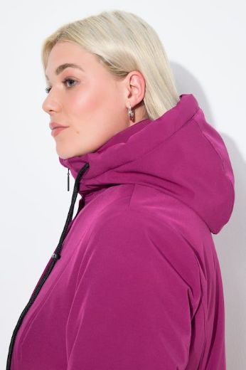 Plus size veliki brojevi Jakna funkcionalna s kapuljačom za punije