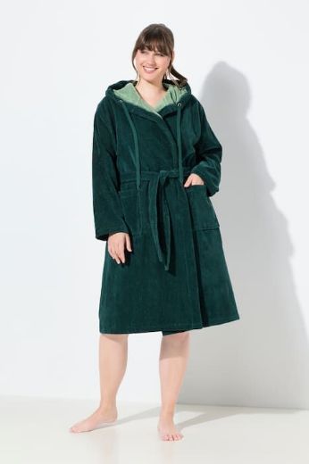 Plus size veliki brojevi Ogrtač s kapuljačom za punije