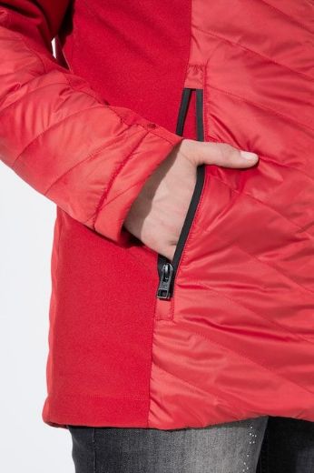 Plus size veliki brojevi Jakna vodoodbojna s kapuljačom za punije