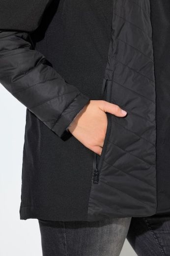 Plus size veliki brojevi Jakna vodoodbojna s kapuljačom za punije