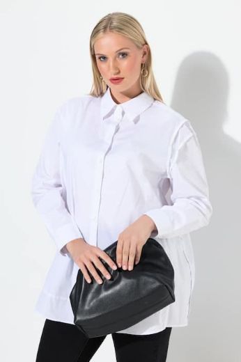 Plus size veliki brojevi Košulja dugih rukava šireg kroja za punije