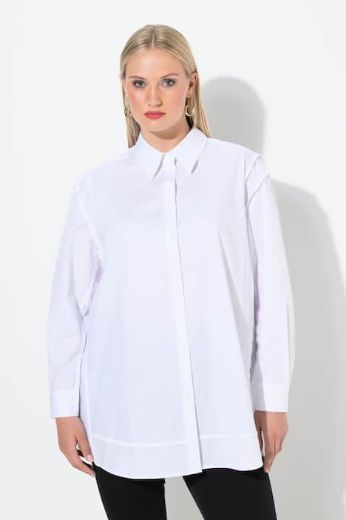 Plus size veliki brojevi Košulja dugih rukava šireg kroja za punije