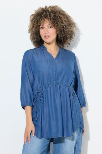 Plus size veliki brojevi Bluza 3/4 rukava A kroja za punije