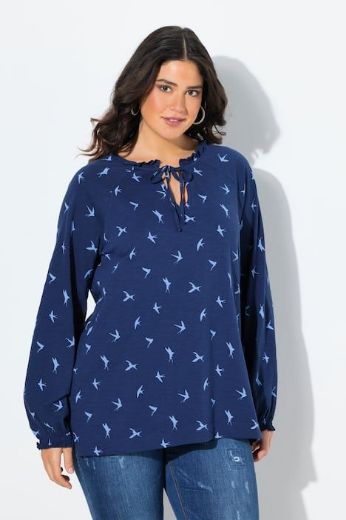 Plus size veliki brojevi Majica dugih rukava A kroja za punije