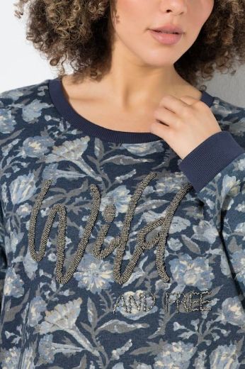 Plus size veliki brojevi Majica dugih rukava okruglog ovratnika za punije