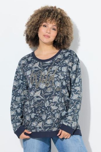 Plus size veliki brojevi Majica dugih rukava okruglog ovratnika za punije