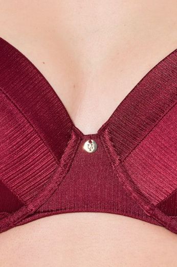 Plus size veliki brojevi Grudnjak sa žicom mekanih košarica  od satena i čipke za punije