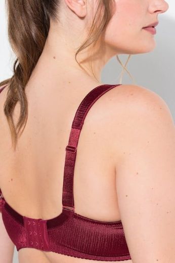 Plus size veliki brojevi Grudnjak sa žicom mekanih košarica  od satena i čipke za punije