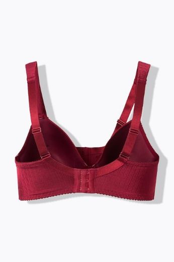 Plus size veliki brojevi Grudnjak sa žicom mekanih košarica  od satena i čipke za punije