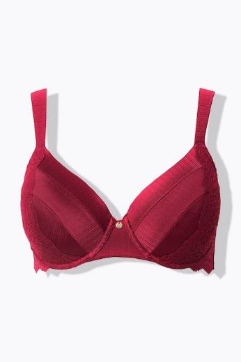 Plus size veliki brojevi Grudnjak sa žicom mekanih košarica  od satena i čipke za punije