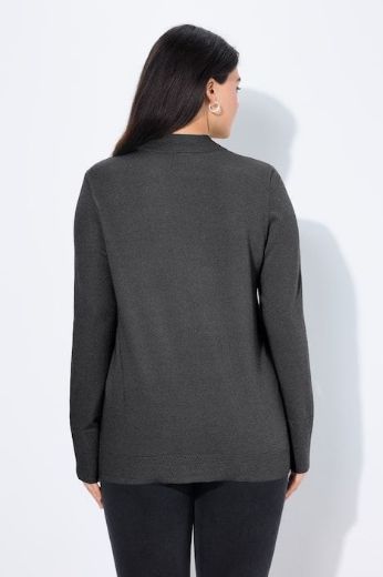 Plus size veliki brojevi Pulover povišenog ovratnika za punije