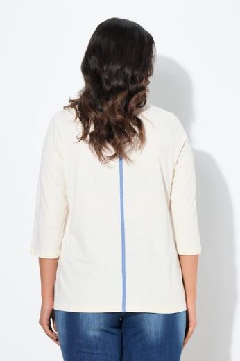Plus size veliki brojevi Majica 3/4 rukava okruglog ovratnika za punije