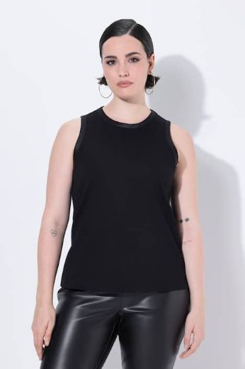 Plus size veliki brojevi Majica bez rukava uskog kroja za punije