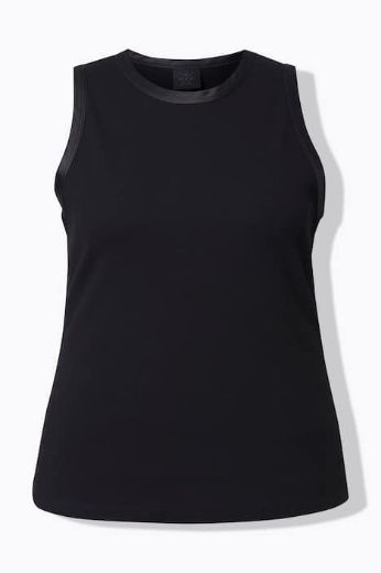 Plus size veliki brojevi Majica bez rukava uskog kroja za punije