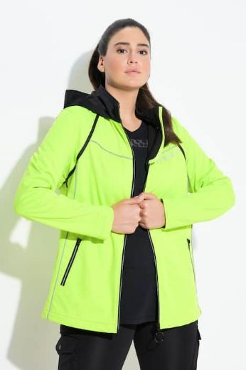 Plus size veliki brojevi Jakna funkcionalna s kapuljačom za punije