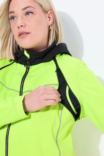 Plus size veliki brojevi Jakna funkcionalna s kapuljačom za punije