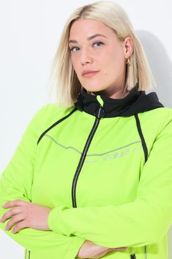 Plus size veliki brojevi Jakna funkcionalna s kapuljačom za punije