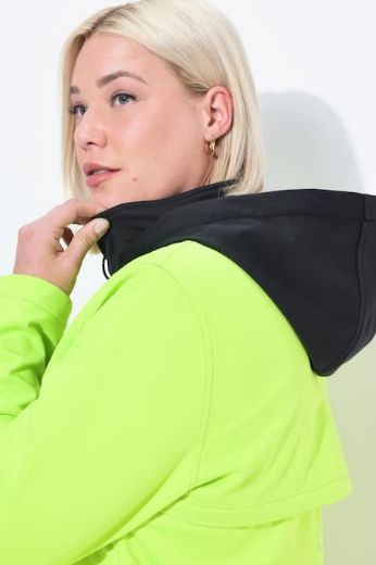 Plus size veliki brojevi Jakna funkcionalna s kapuljačom za punije