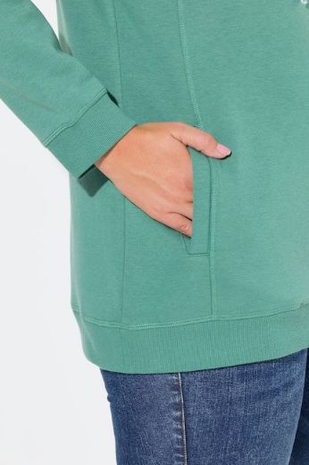 Plus size veliki brojevi Majica sportska s rol kragnom za punije