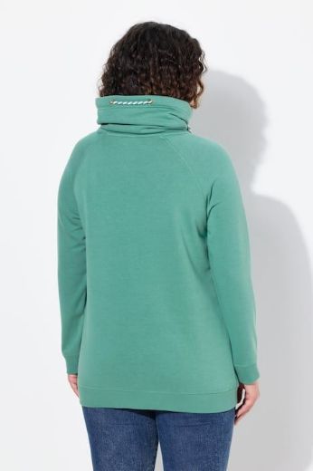 Plus size veliki brojevi Majica sportska s rol kragnom za punije