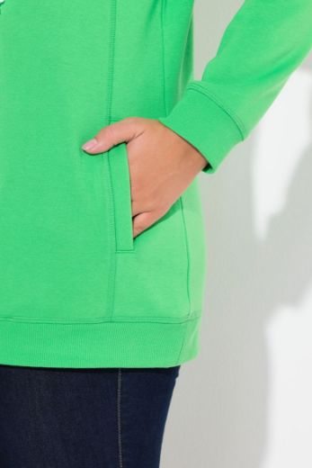 Plus size veliki brojevi Majica sportska s rol kragnom za punije