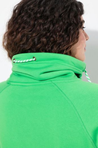 Plus size veliki brojevi Majica sportska s rol kragnom za punije