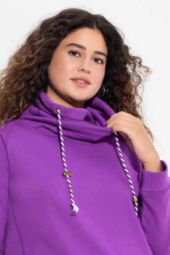 Plus size veliki brojevi Majica sportska s rol kragnom za punije