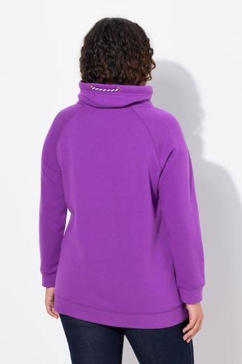 Plus size veliki brojevi Majica sportska s rol kragnom za punije