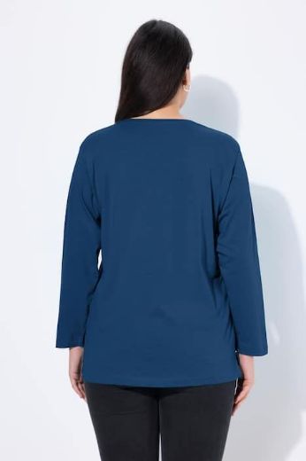 Plus size veliki brojevi Majica Basic dugi rukavi za punije