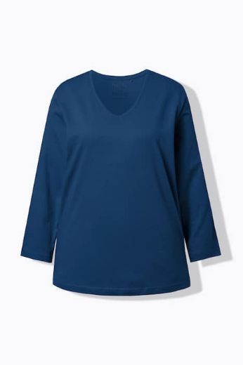 Plus size veliki brojevi Majica Basic dugi rukavi za punije
