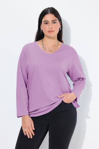 Plus size veliki brojevi Majica Basic dugi rukavi za punije