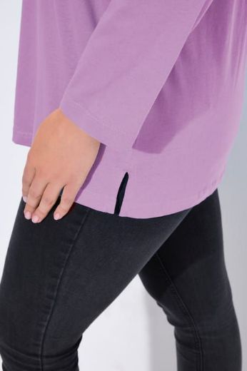 Plus size veliki brojevi Majica Basic dugi rukavi za punije