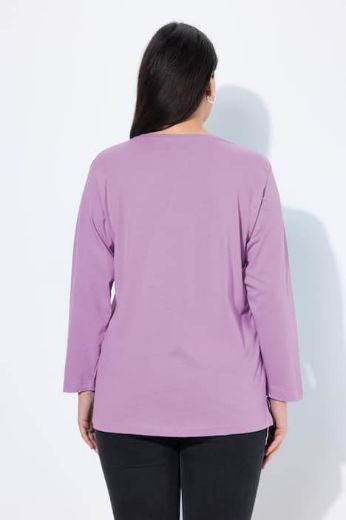 Plus size veliki brojevi Majica Basic dugi rukavi za punije