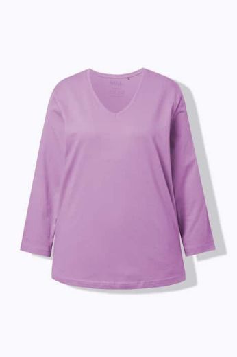 Plus size veliki brojevi Majica Basic dugi rukavi za punije