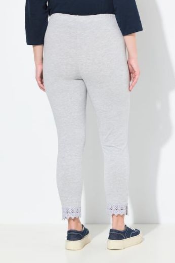 Plus size veliki brojevi Tajice s čipkom za punije