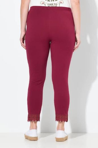 Plus size veliki brojevi Tajice s čipkom za punije