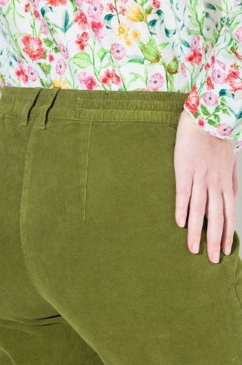 Plus size veliki brojevi Hlače Moni od samta za punije